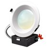 Luxrite 6 Inch Commercial LED Recessed Downlight 3 CCT Selectable 12/16/20W 1140/1520/1900LM Dimmable LR23951-1PK